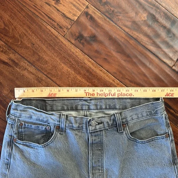 Levis 501 | Classic grey Men's Jeans - Picture 4 of 9